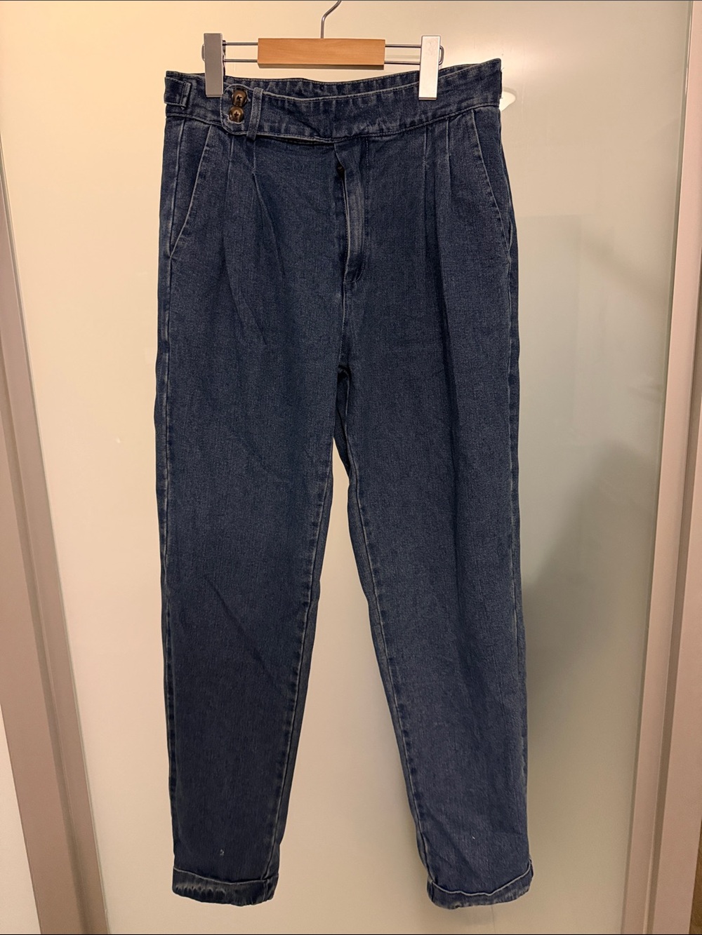 Relaxed Men’s Jeans in Dark Blue Denim